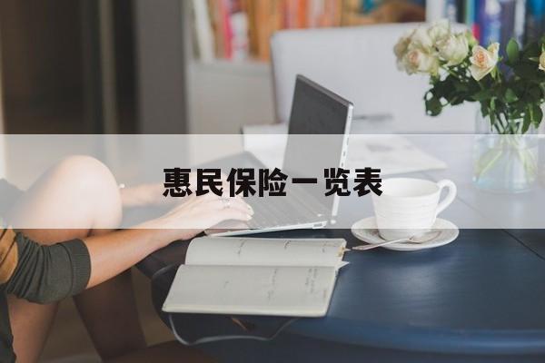 瑞安最新惠民保险一览表方法分析(最方便真实的瑞安惠民保险有哪些险种方法)